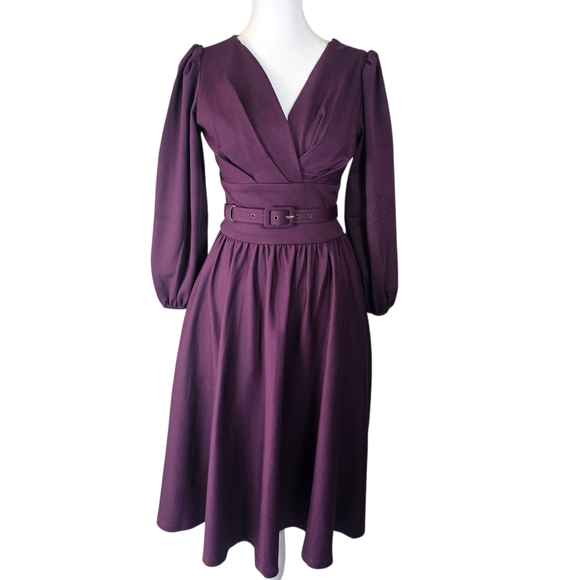 Vixen by Micheline Pitt Dess In Plum Size‎ XS - Picture 2 of 11